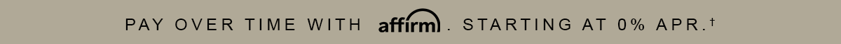 Pay Over Time With Affirm