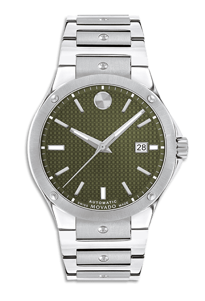 Gold Case Movado Heritage Series