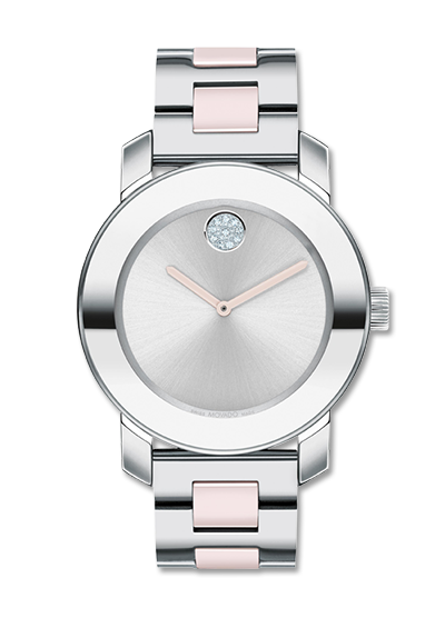 Silver with Blush Bold Evolution