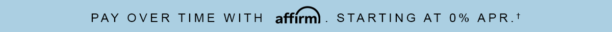 Pay Over Time With Affirm