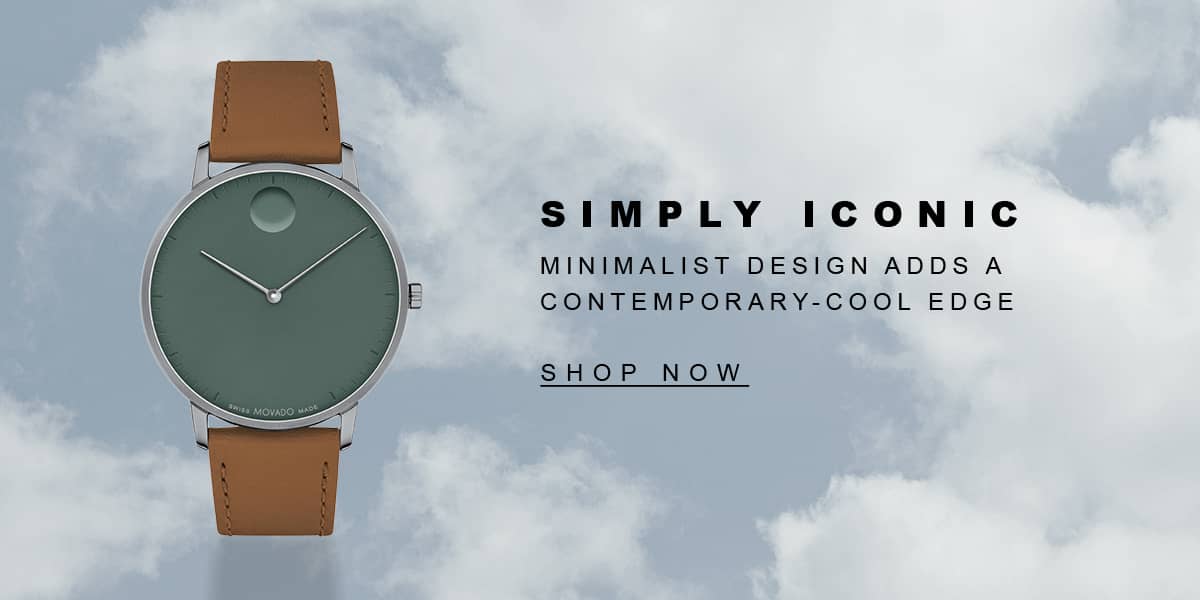 Simply Iconic | Sage Dial Movado Face