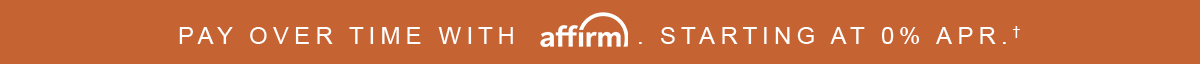 Pay Over Time With Affirm