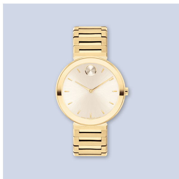 Yellow Gold Ion-Plated Bold Horizon