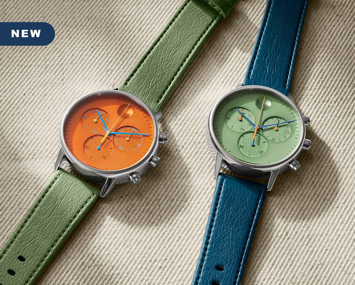 NEW Face Chronographs