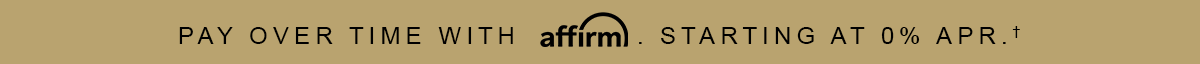 Pay Over Time With Affirm