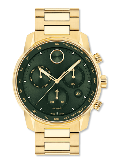 Bold Verso | Green and Gold