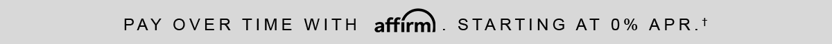 Pay Over Time With Affirm