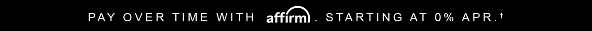 Pay Over Time With Affirm