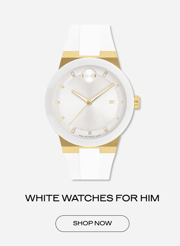 White Watches for Him