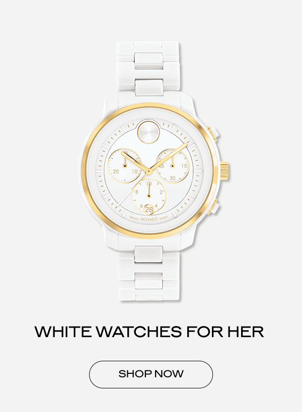 White Watches for Her