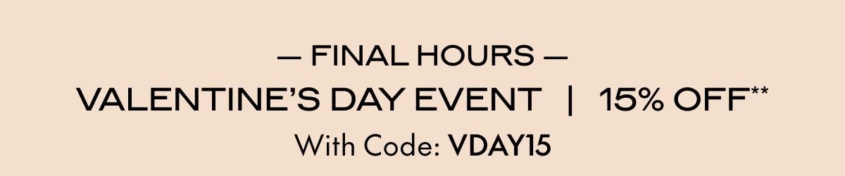 Valentine's Day Event