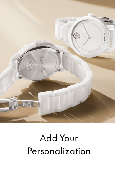 ADD YOUR PERSONALIZATION