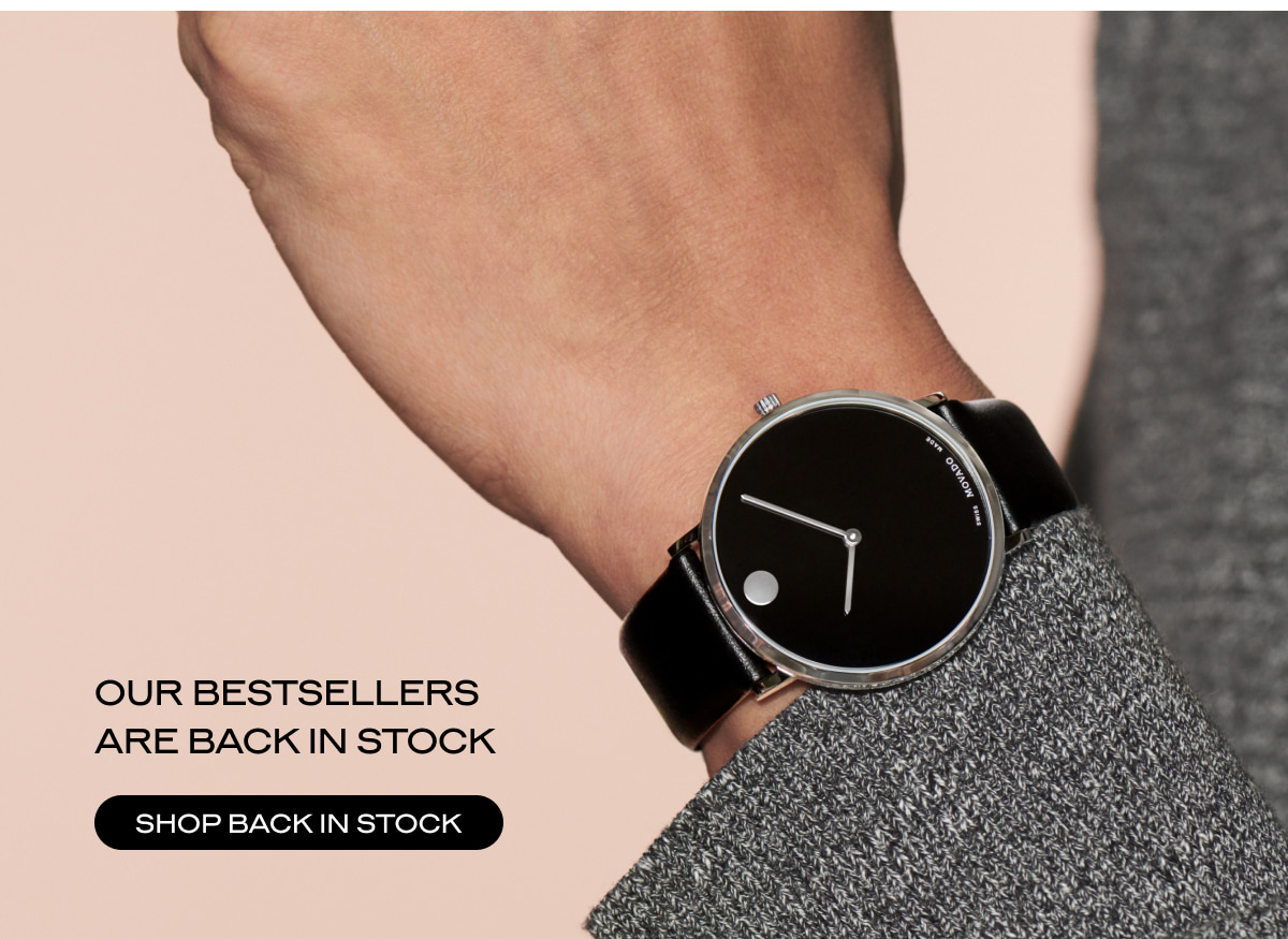 SHOP BACK IN STOCK