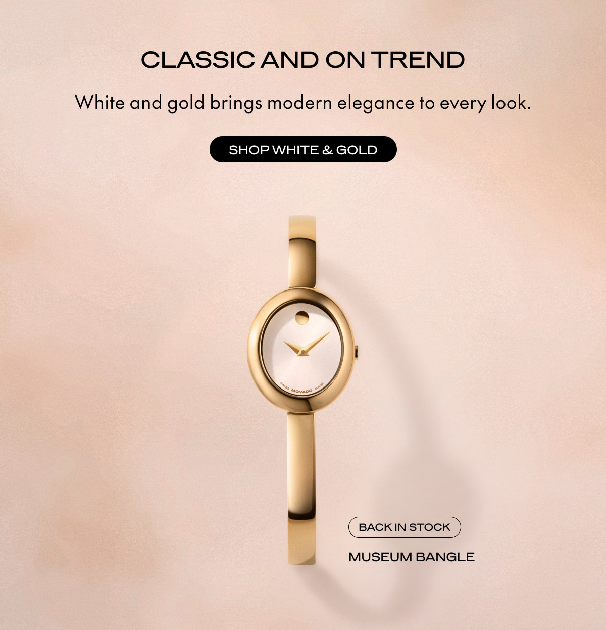 SHOP WHITE & GOLD