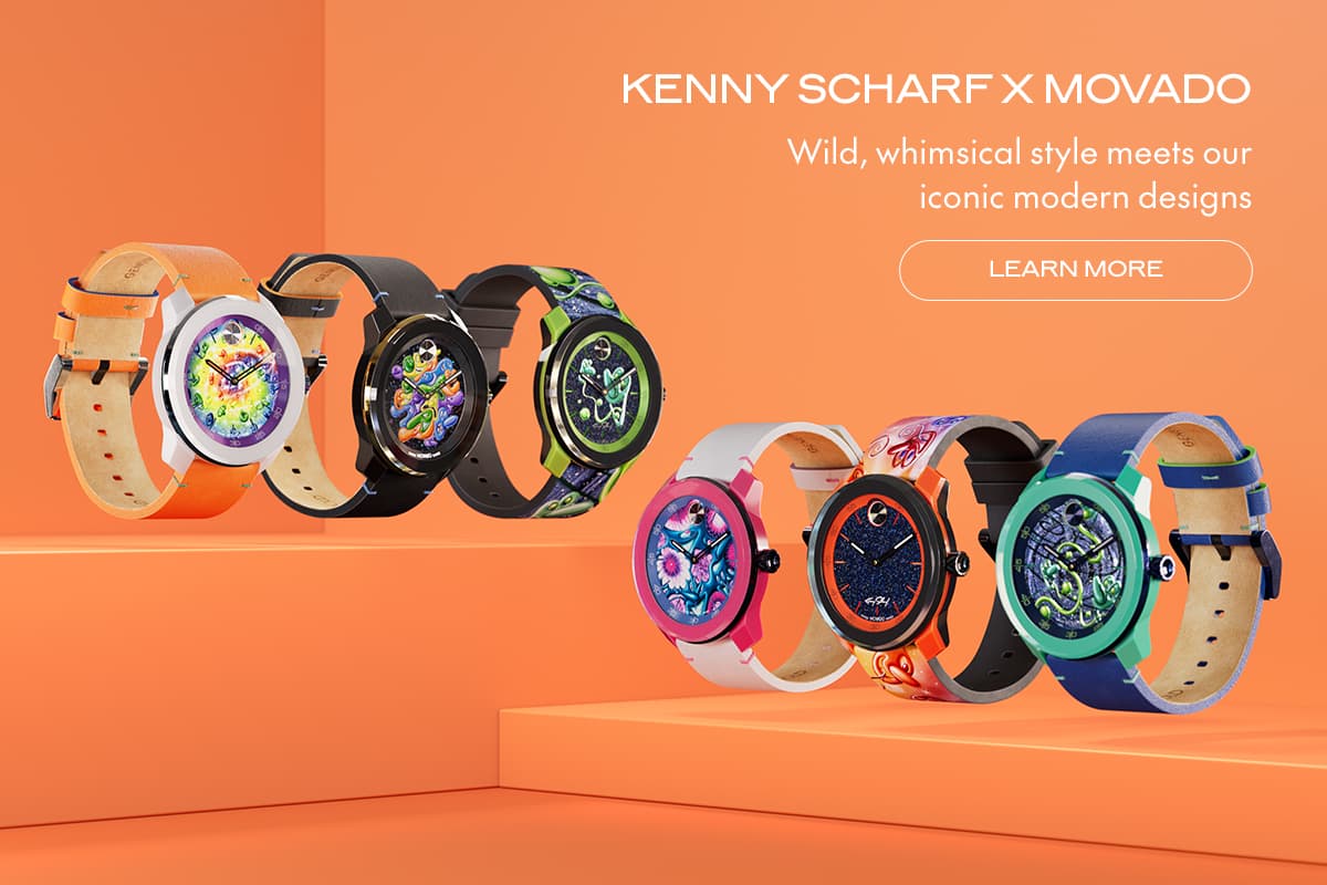 Kenny Scharf X Movado