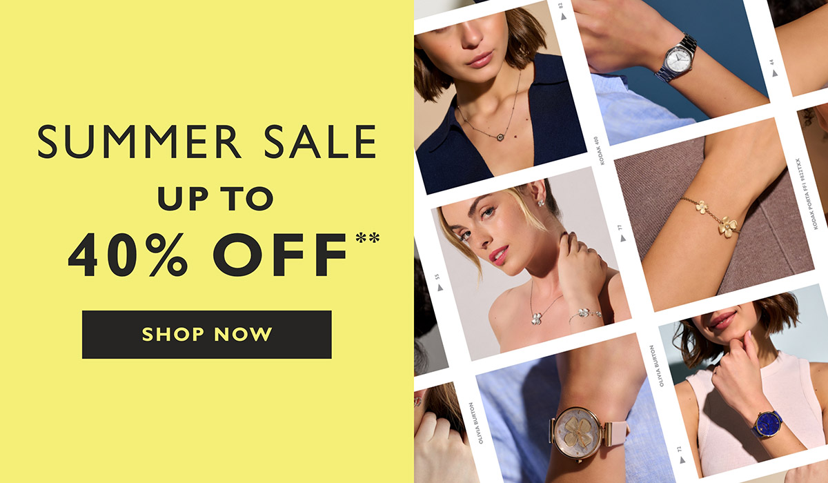Summer Sale! Up to 40% off