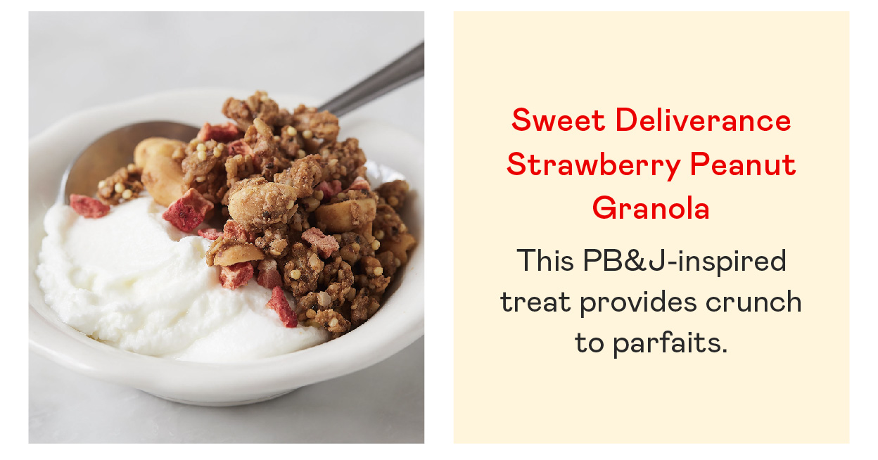 Sweet Deliverance Strawberry Salty Peanut Granola