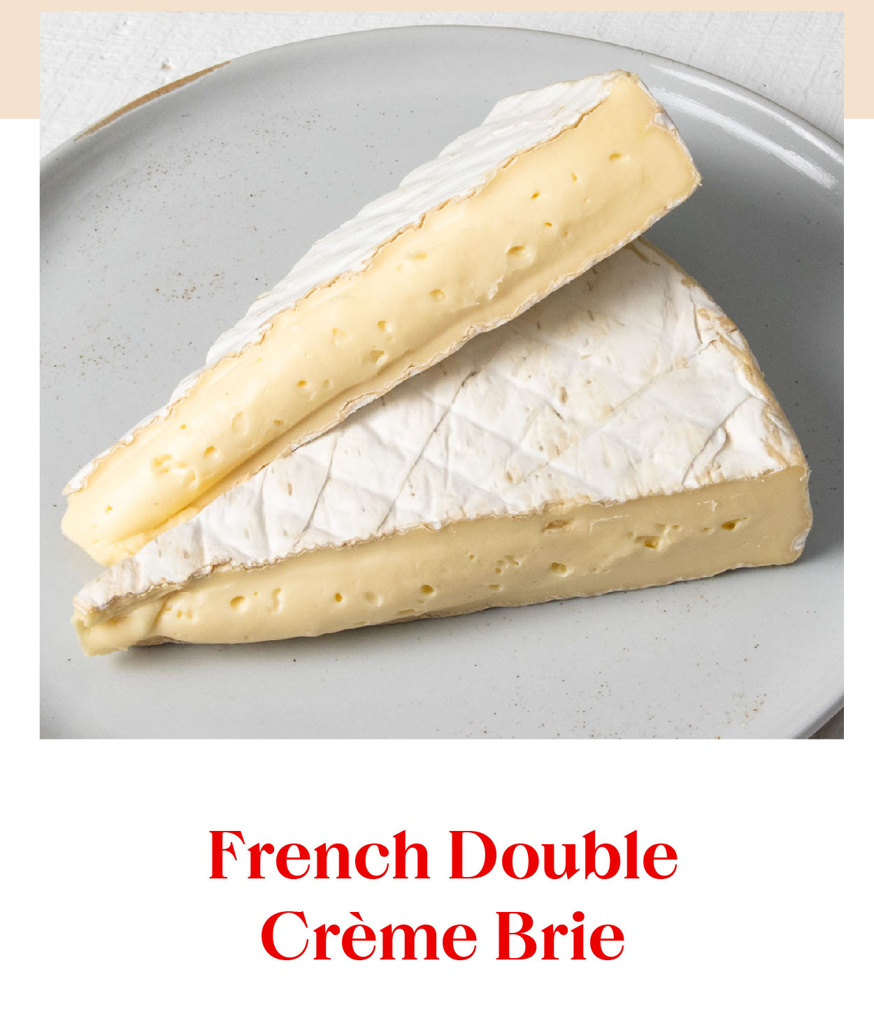 French Double Crme Brie