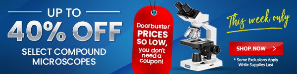 Up to 40% off Compound Microscopes