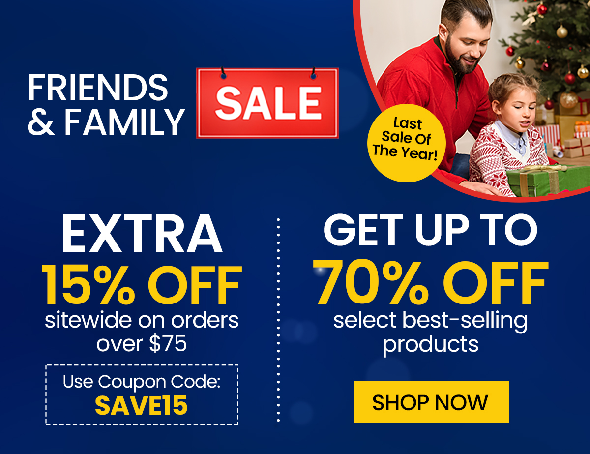 Shop Friends and Family Sale ⇨