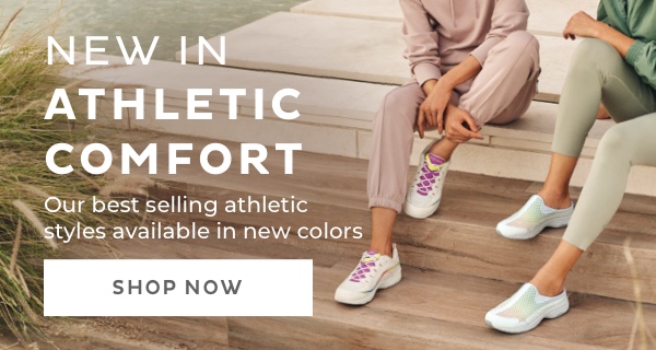 New In Athletic Comfort