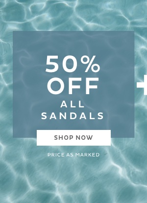 50% Off All Sandals