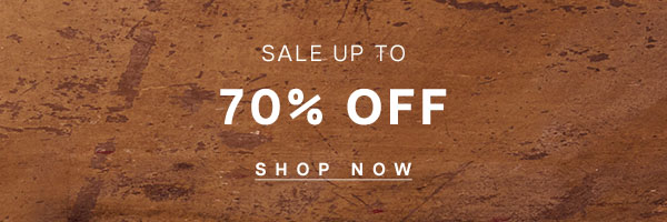 Sale up to 70% off