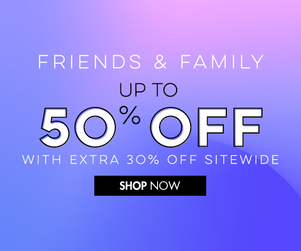 Up to 50% Off with Extra 30% Off Sitewide