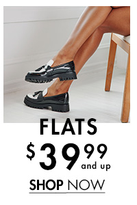 Flats $39.99 and Up