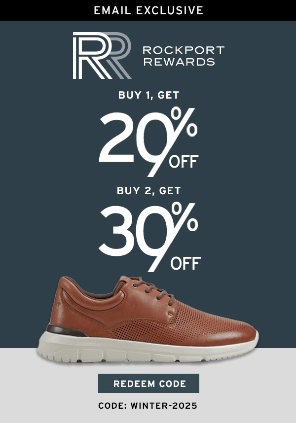 Buy 1, Get 20% Off Buy 2 Get 30% Off