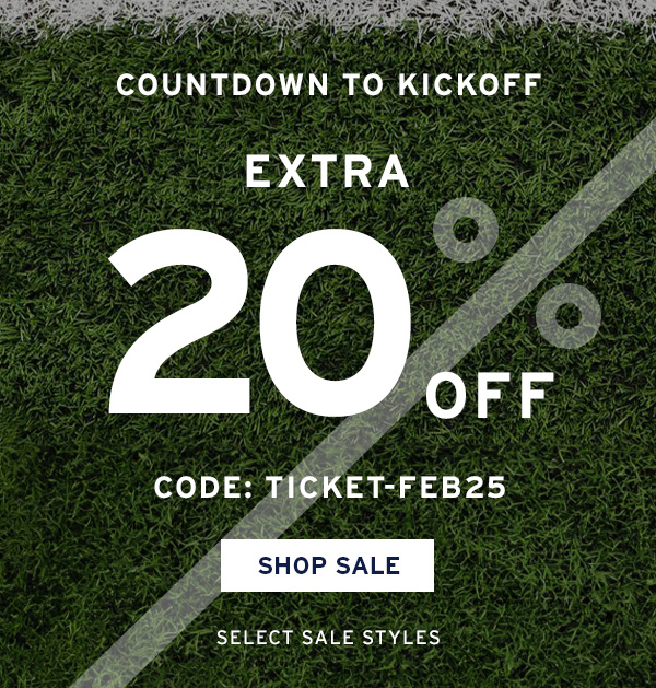 Extra 20% Off