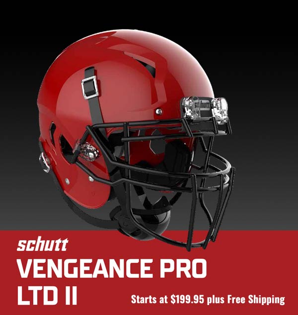 Schutt Vengeance Pro LTD II - Starts at $199.95