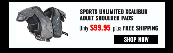 Sports Unlimited Xcalibur Adult Football Shoulder Pads