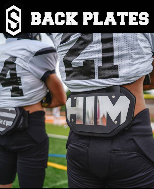 Sports Unlimited Football Back Plates