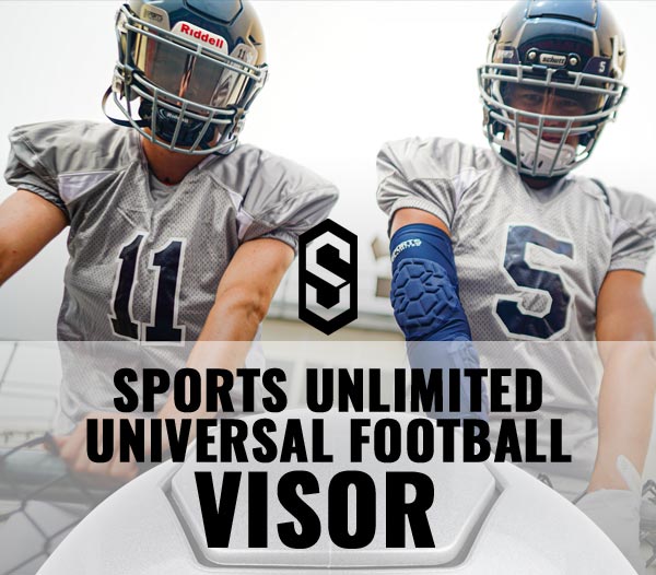 Sports Unlimited Universal Football Visor