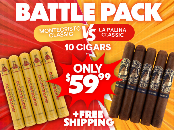 Montecristo Classic Vs. La Palina Classic Only $59.99 + Free Shipping!