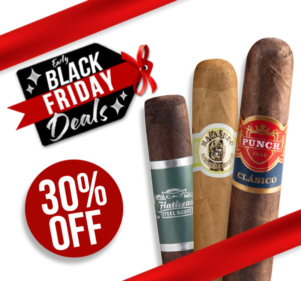 30% Off CAO, Hoyo, Macanudo, Punch, & More!