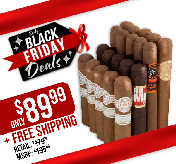 Fall Favorites 20 Cigar Sampler Only $34.99!