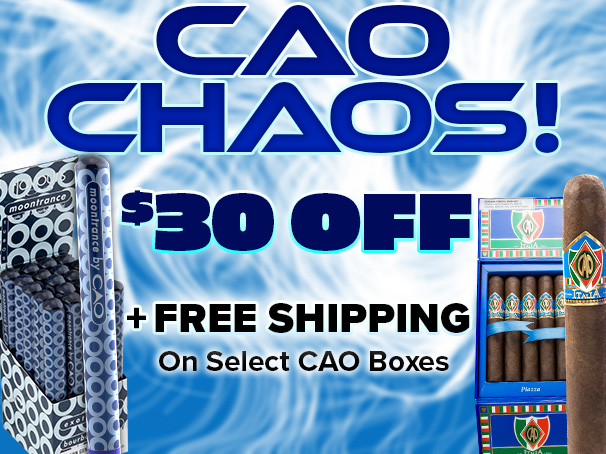 $30 Off + Free Shipping on Select CAO Boxes!