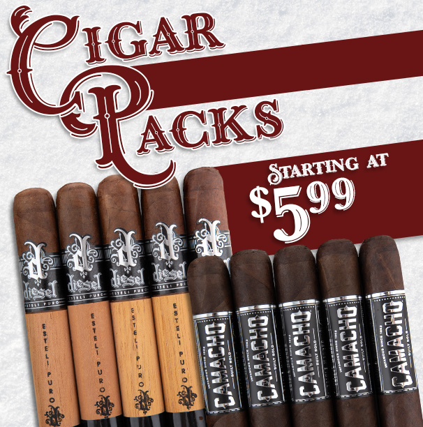 Cigar Packs Starting at $5.99