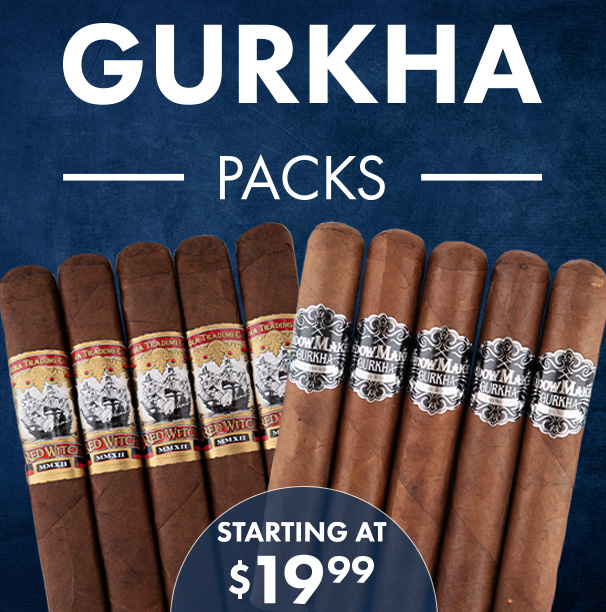 Gurkha Packs Starting at $19.99!