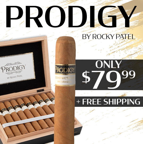 Prodigy by Rocky Patel Boxes Only $79.99 + Free Shipping!