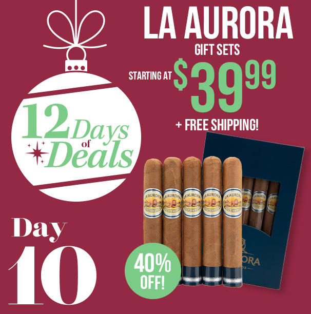 40% Off + Free Shipping on La Aurora Gift Packs!