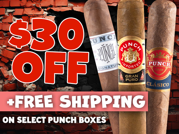 $30 Off + Free Shipping on Select Punch Boxes!