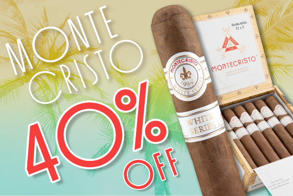 Montecristo 40% off MSRP