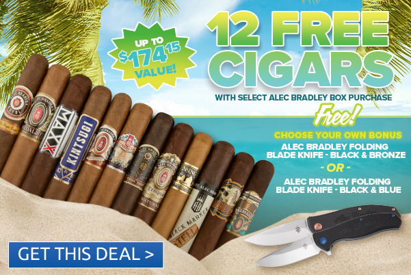 🌞 12 Free Cigars + Choose Your Own Chaveta Cutter with Select Alec ...