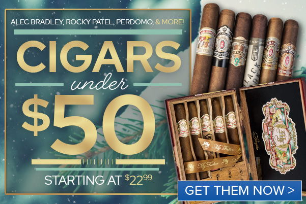 Cigars Under $50 - Acid, Camacho, Rocky Patel, & More!