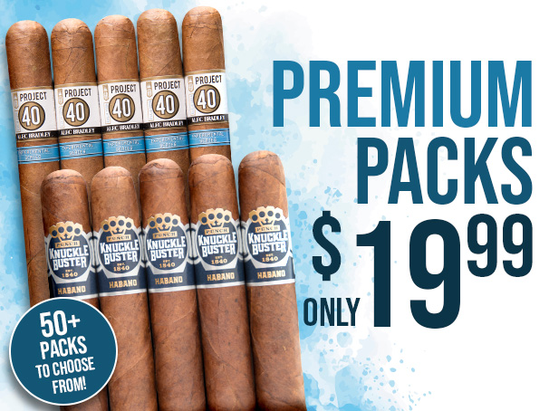 Premium Packs For $19.99 - Drew Estate, Punch, Alec Bradley, & More!