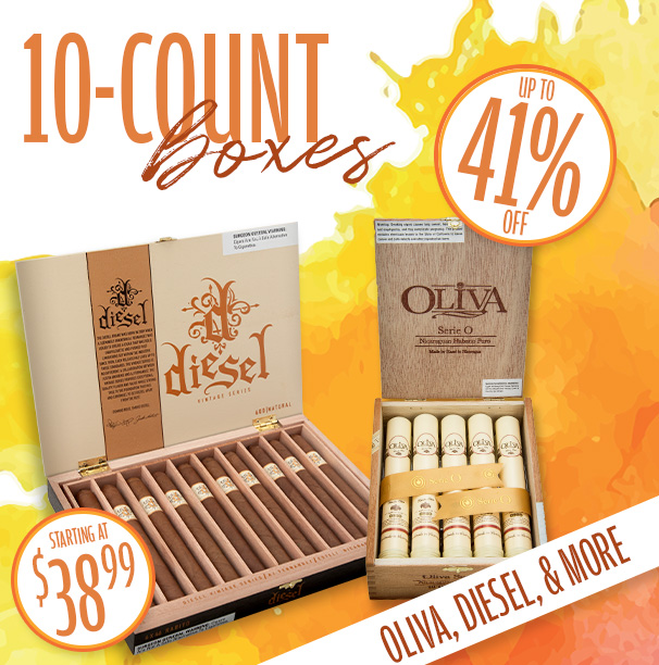 10 Count Boxes Starting at $38.99!