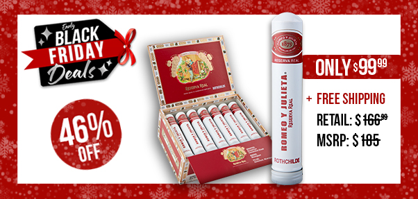 Romeo Y Julieta Reserva Real Rothchilde Boxes Only $99.99 + Free Shipping!